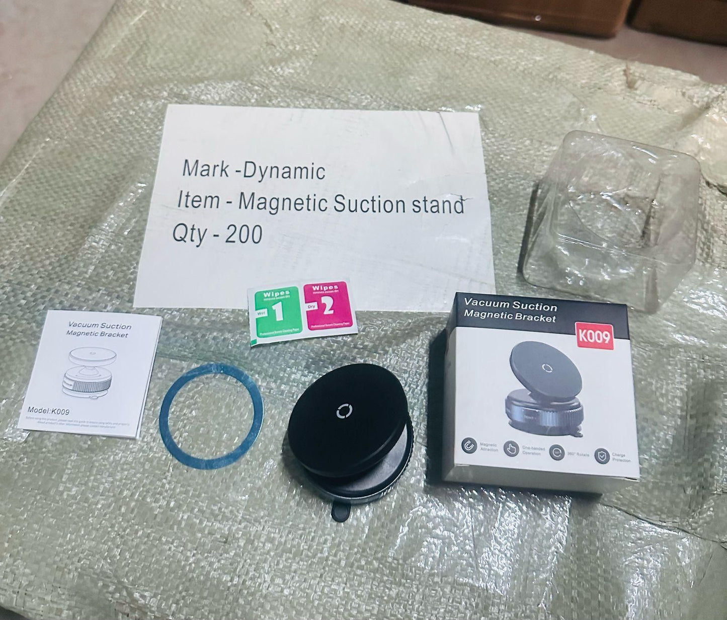 Magnetic Suction Phone Holder – Strong Grip, 360° Rotation & Sleek Design